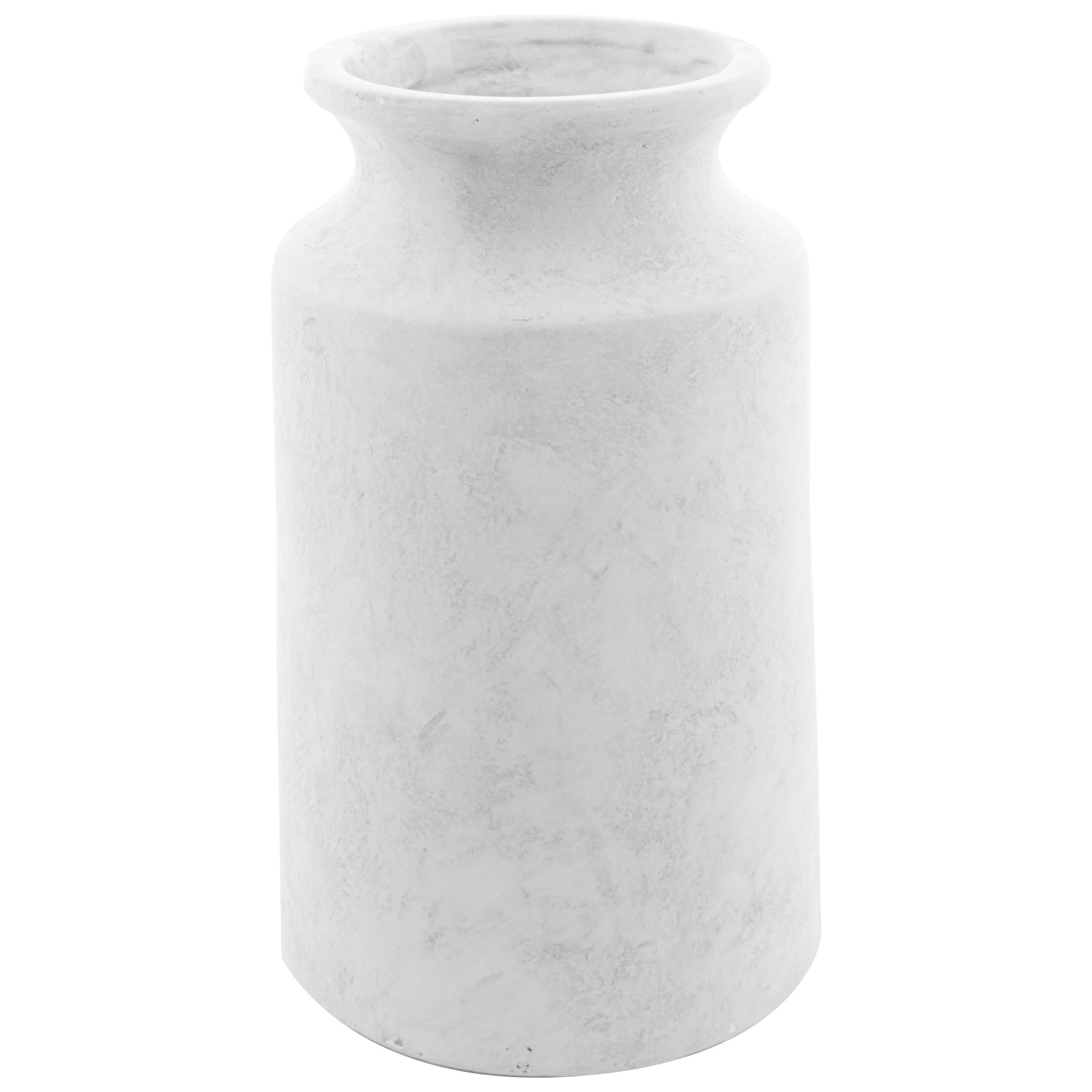 Hagfors Urn White Stone Vase