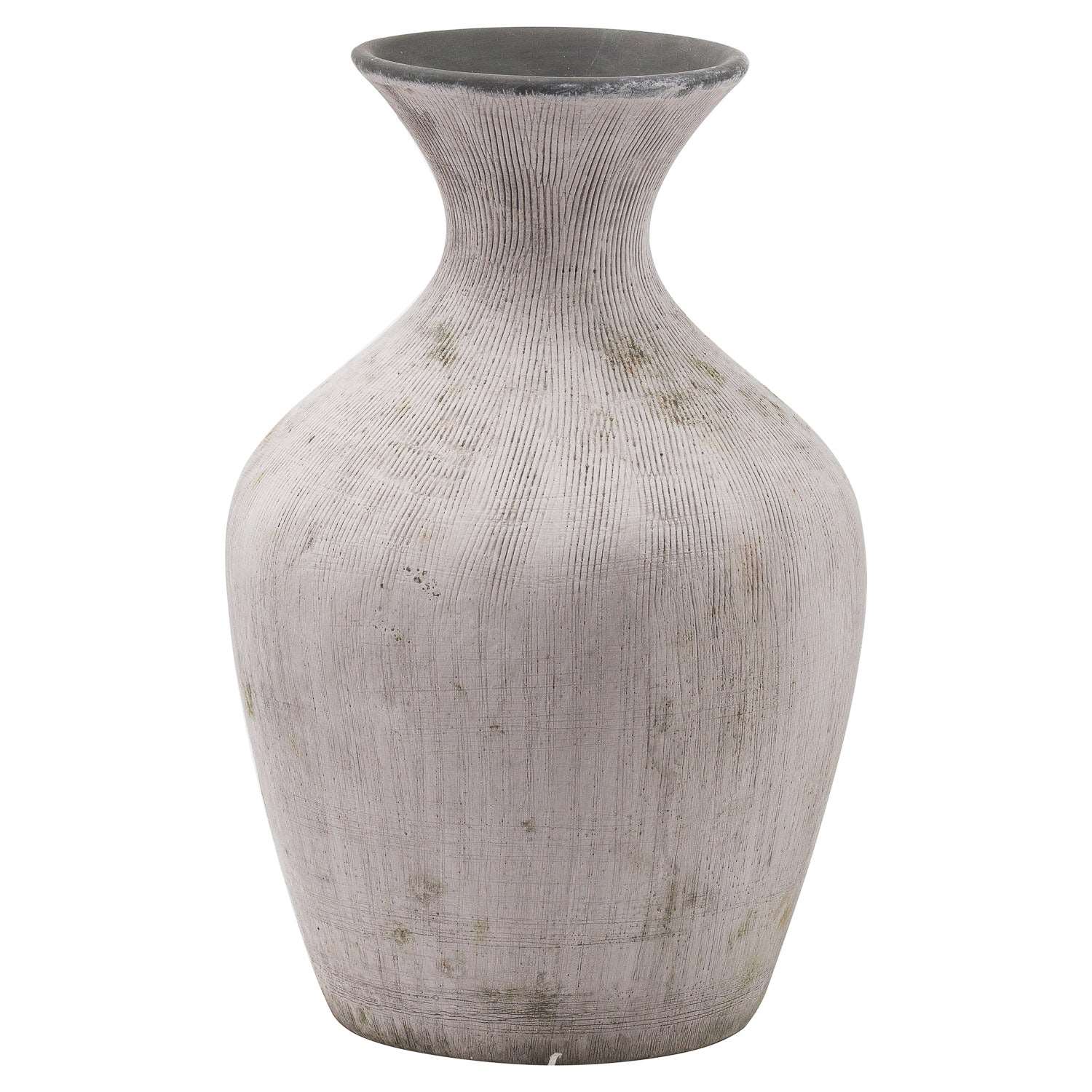 Bloomville Ellipse Stone Vase - Apollo Homeware