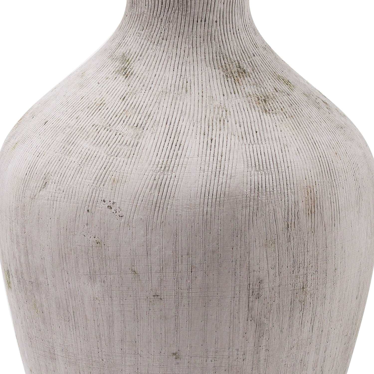 Bloomville Ellipse Stone Vase - Apollo Homeware