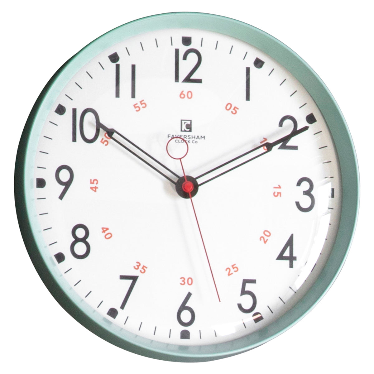 Faversham Aquamarine Clock - 30cm