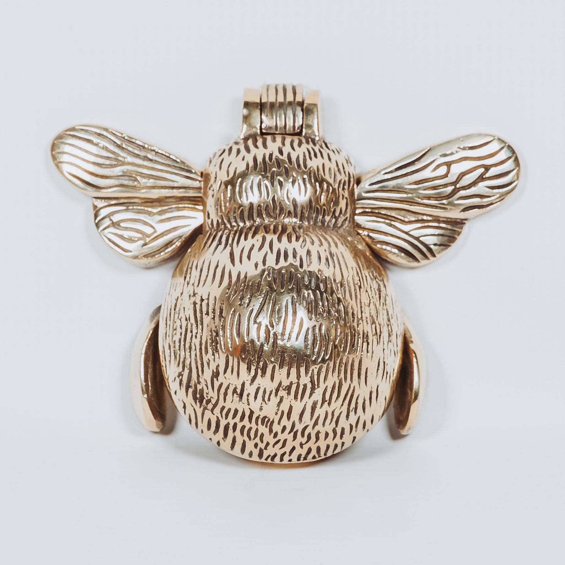 Animale Brass Bee Door Knocker - Apollo Homeware