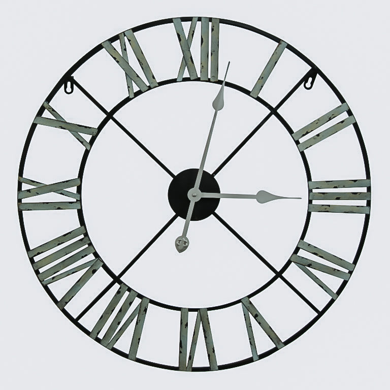 Volta Medium Metal Clock - 60cm
