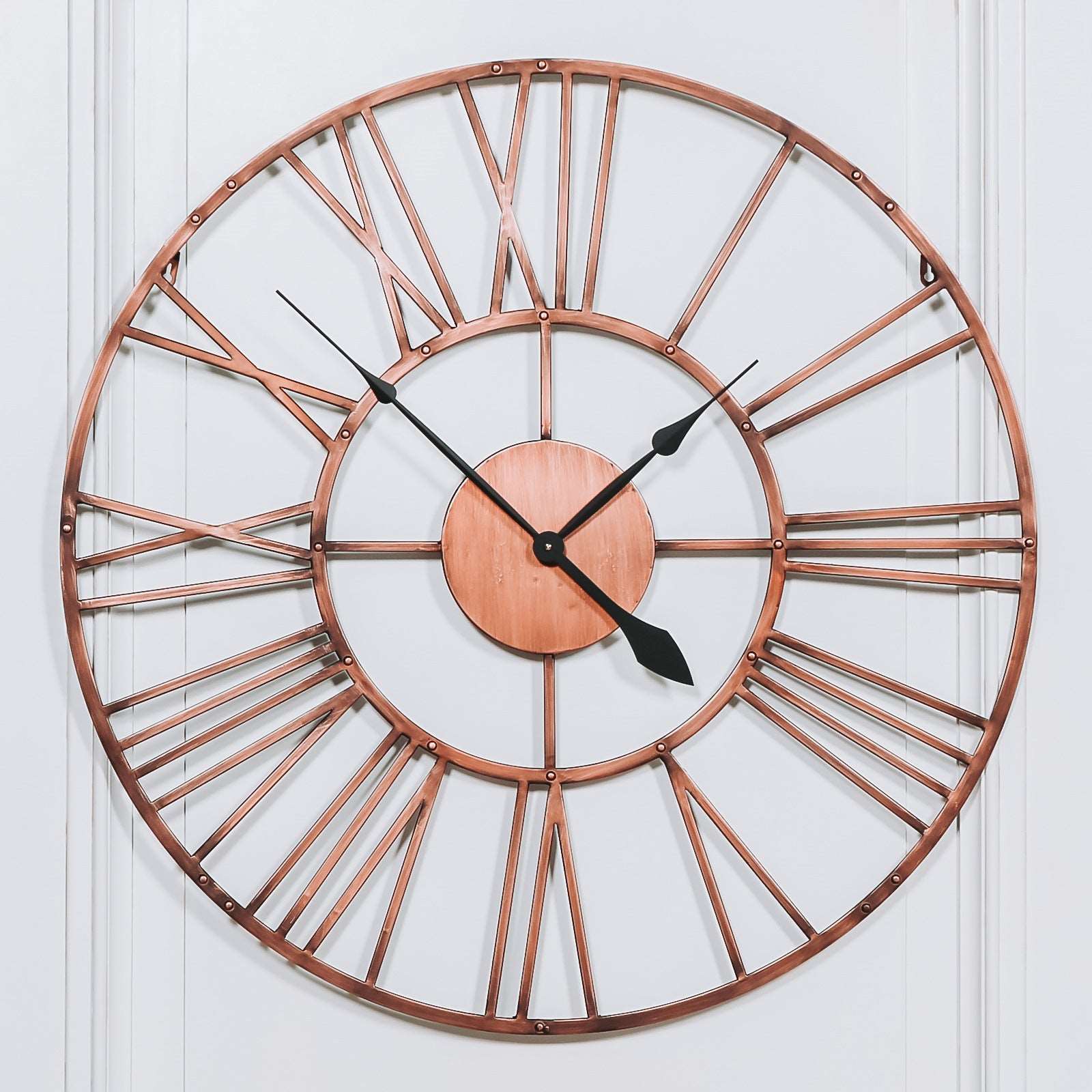 Hora Large All Copper Clock - 92cm