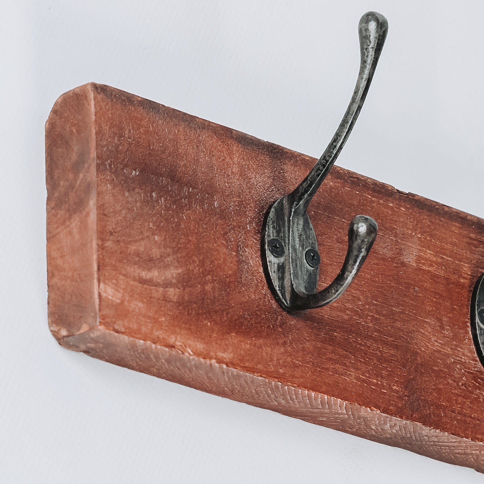 Mango wood coat cheap hooks