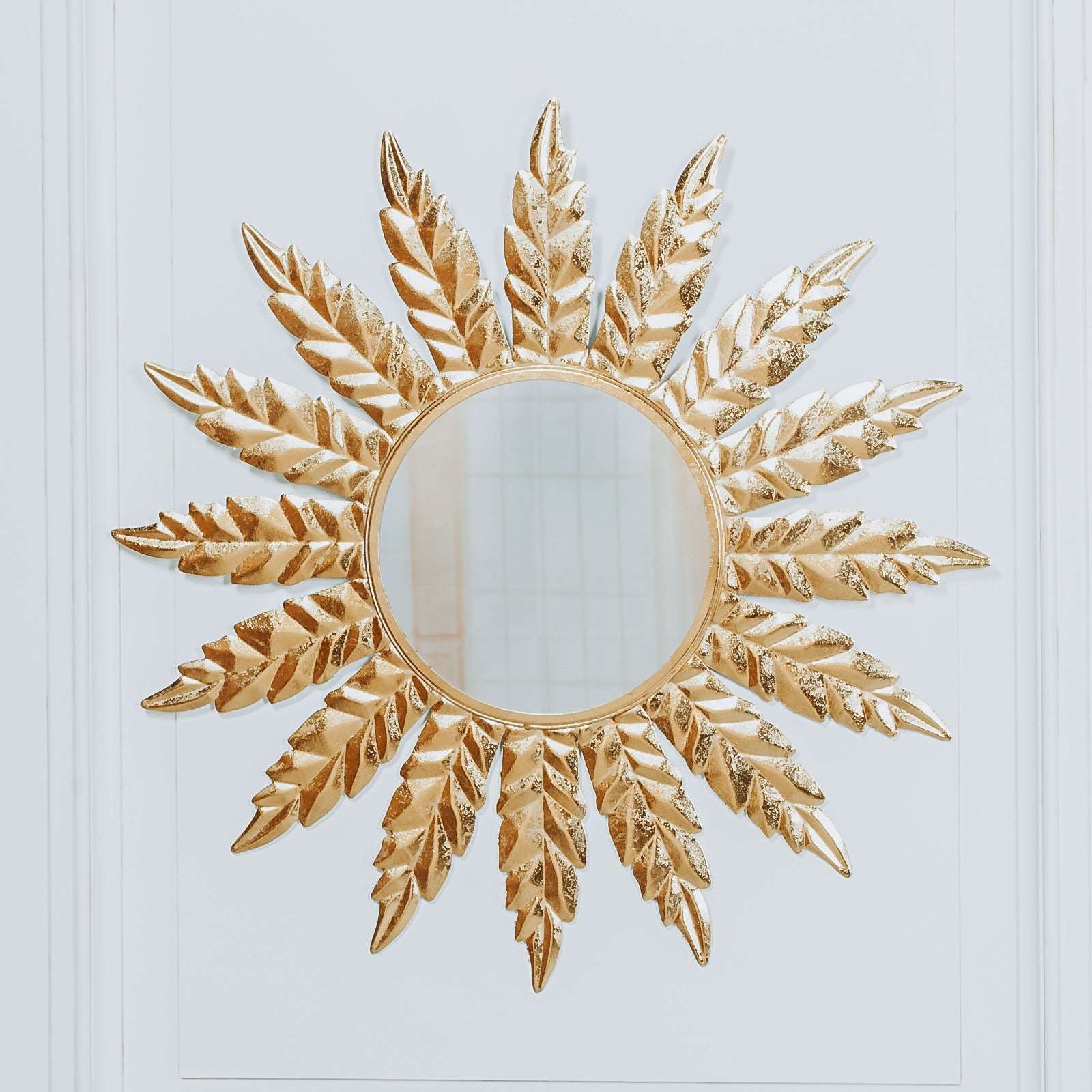 Muro Gold Flower Mirror